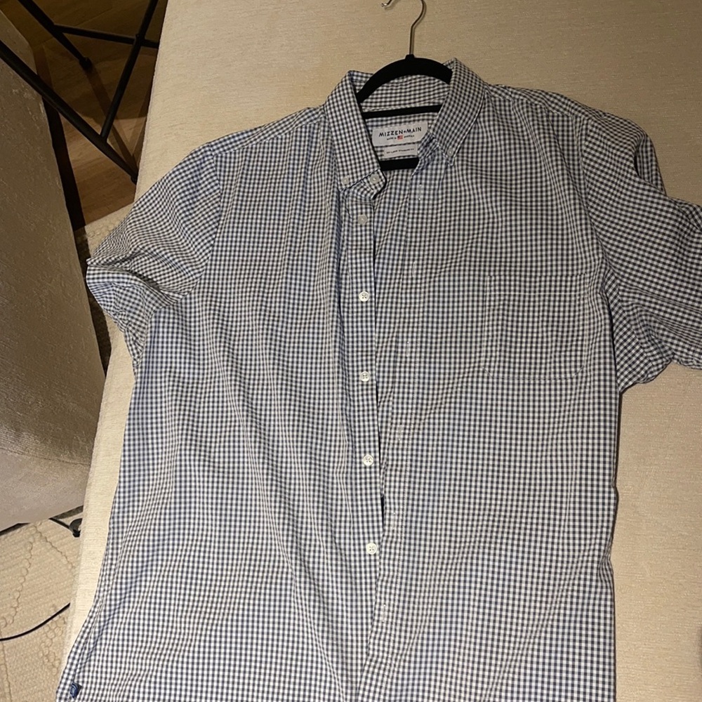 Men’s Mizzen+Main short sleeve button down